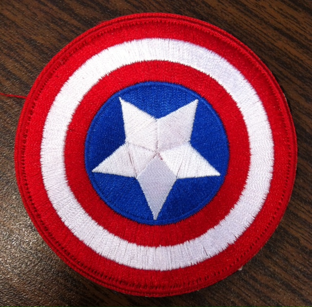 Captain America Patch Shield