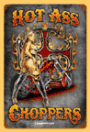 HOT ASS CHOPPERS SIGN