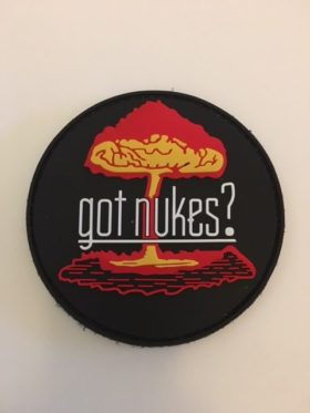 GOT NUKES RUBBERIZED PATCH